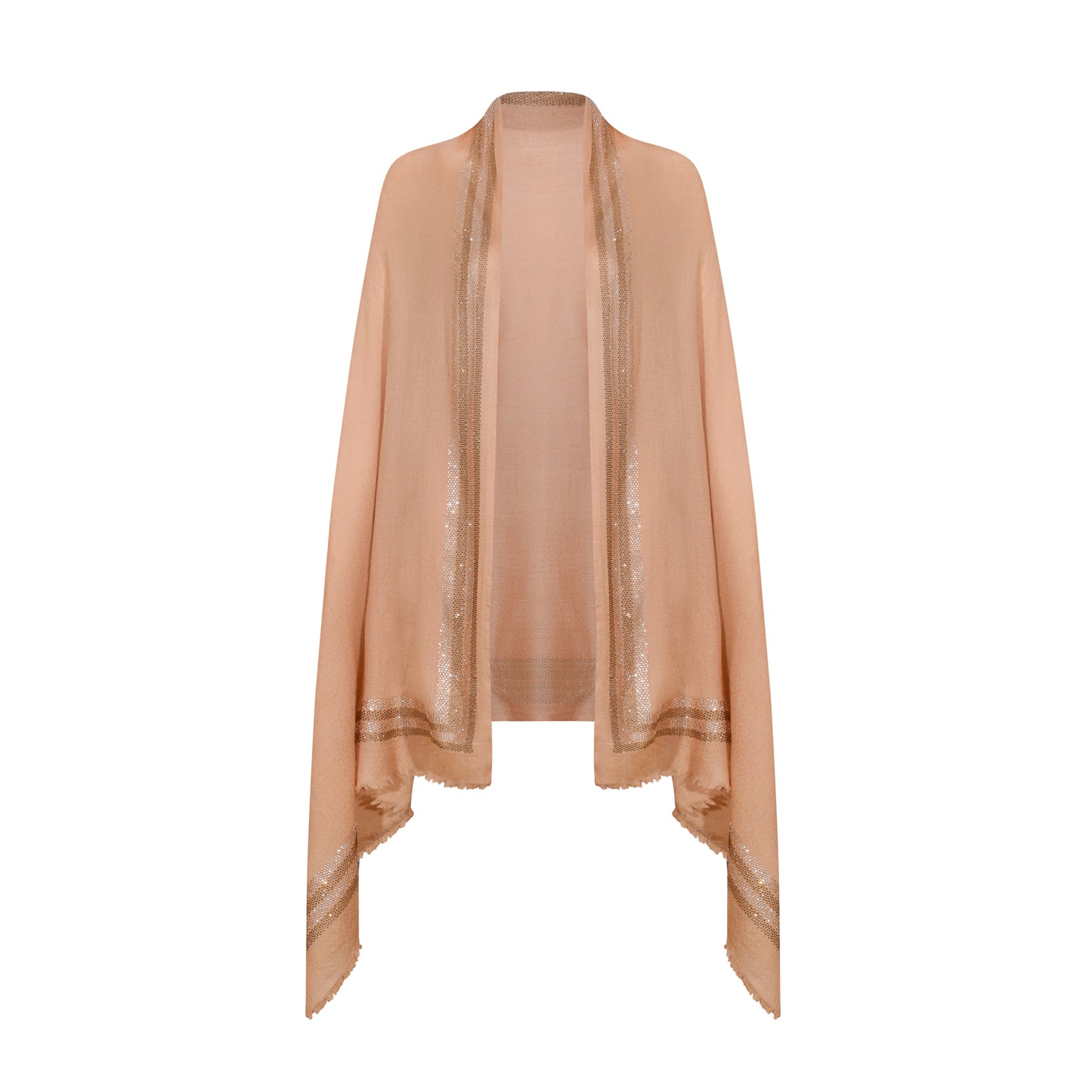 CASHMERE & SWAROVSKI WRAP - BALLERINA