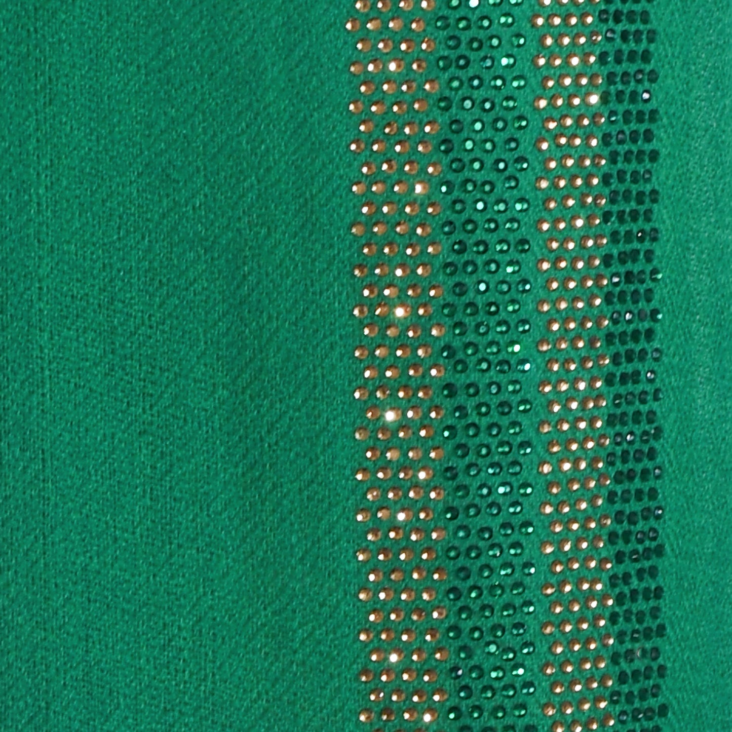 CASHMERE & SWAROVSKI WRAP - EMERALD