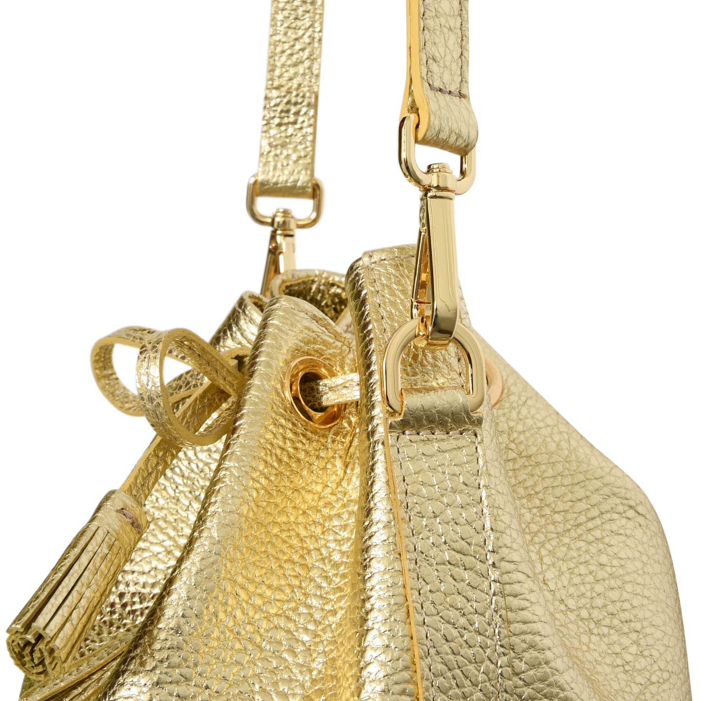 NEW PEONY BAG - GOLD