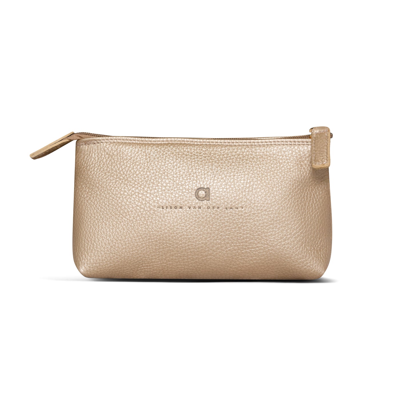SMALL MAKEUP BAG - GOLD