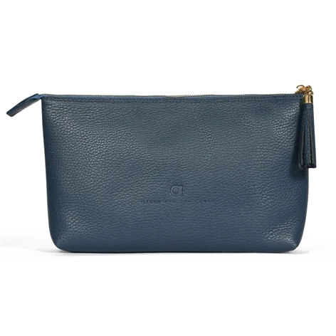 LARGE MAKEUP/CLUTCH - NEW NAVY