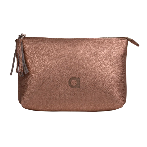 LARGE MAKEUP/CLUTCH - ROSE GOLD