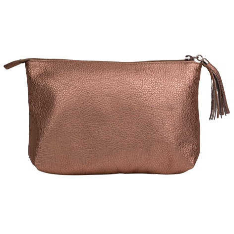 LARGE MAKEUP/CLUTCH - ROSE GOLD