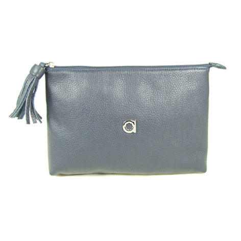 LARGE MAKEUP/CLUTCH - BLACK