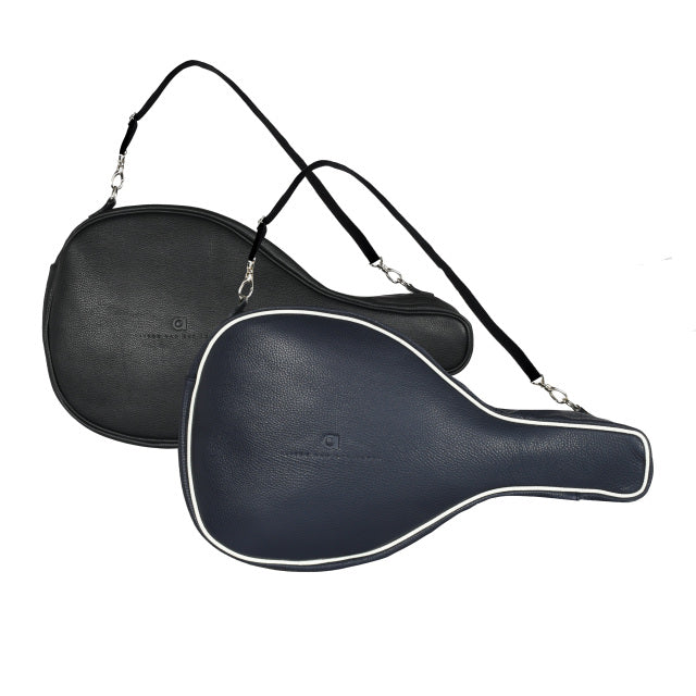 PADEL BAG - NAVY WITH WHITE PIPING