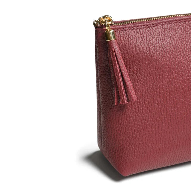 LARGE MAKEUP/CLUTCH - NEW PLUM
