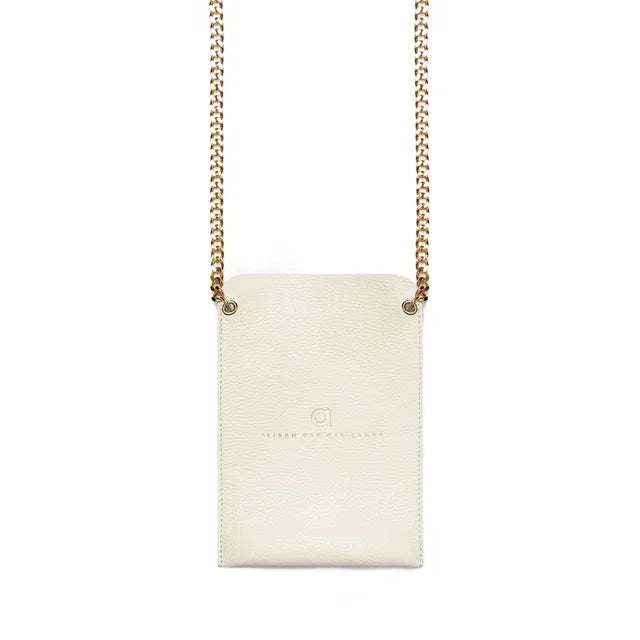 NEW Cross Body Phone Holders - Cream with Gold - SOLD OUT