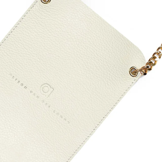 NEW Cross Body Phone Holders - Cream with Gold - SOLD OUT
