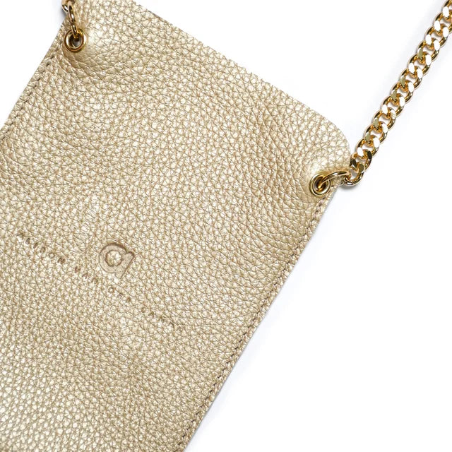 NEW Cross Body Phone Holders - Gold with Gold