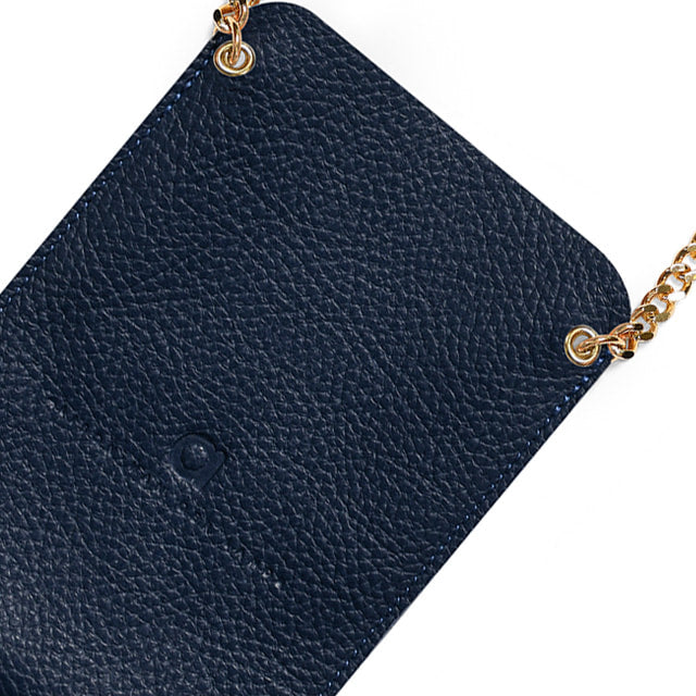 NEW Cross Body Phone Holders - Navy with Gold