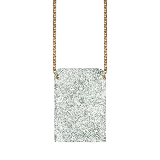 NEW Cross Body Phone Holders - Metallic Mint