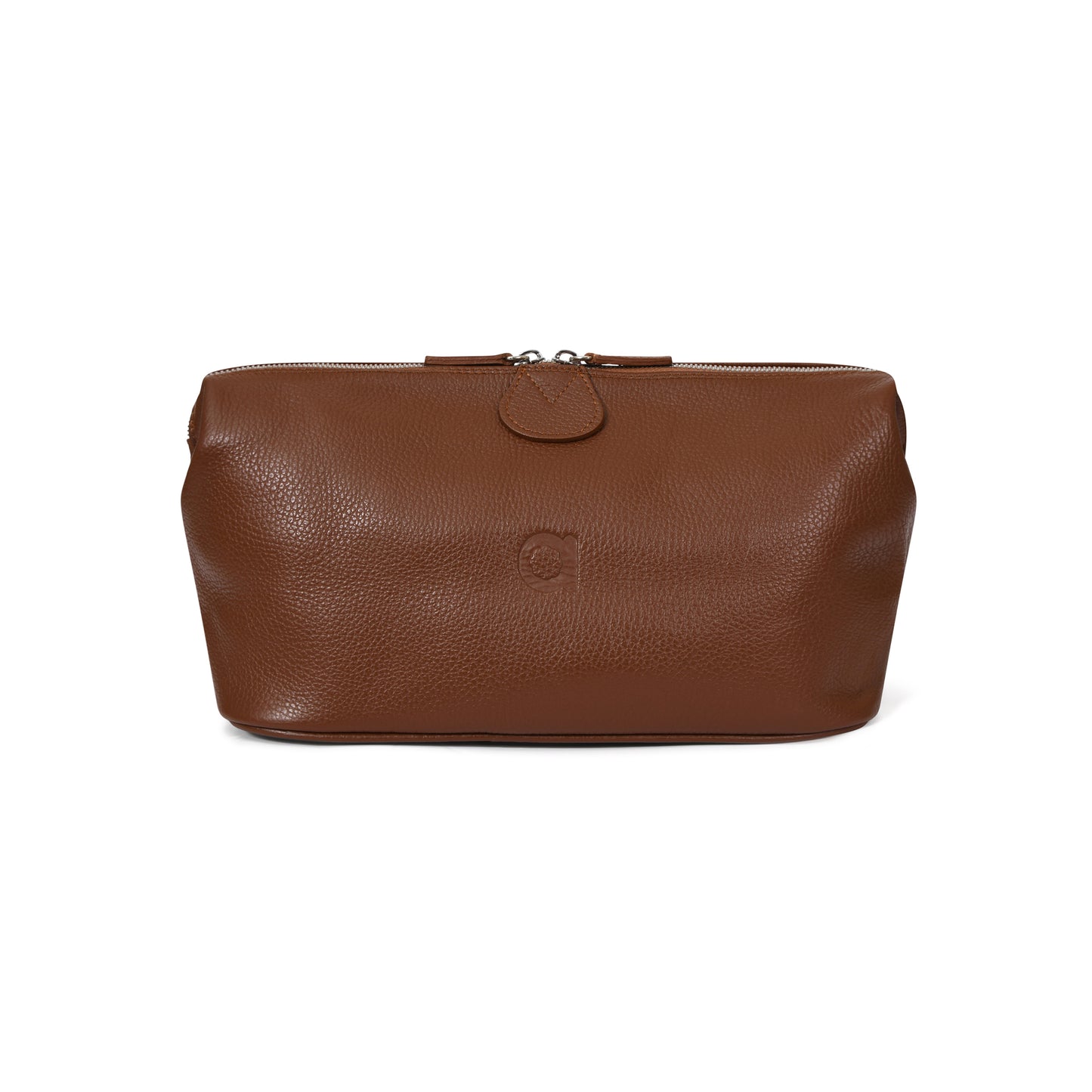 MENS WASHBAG - DEEP TAN