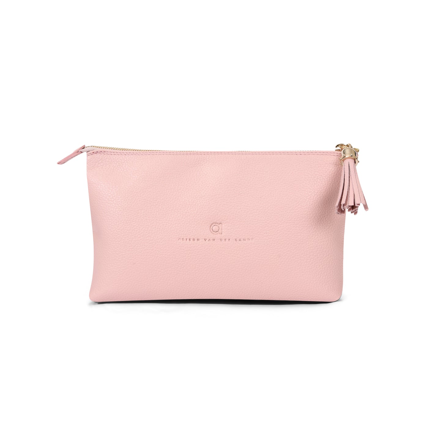 LARGE MAKEUP/CLUTCH - PALE PINK