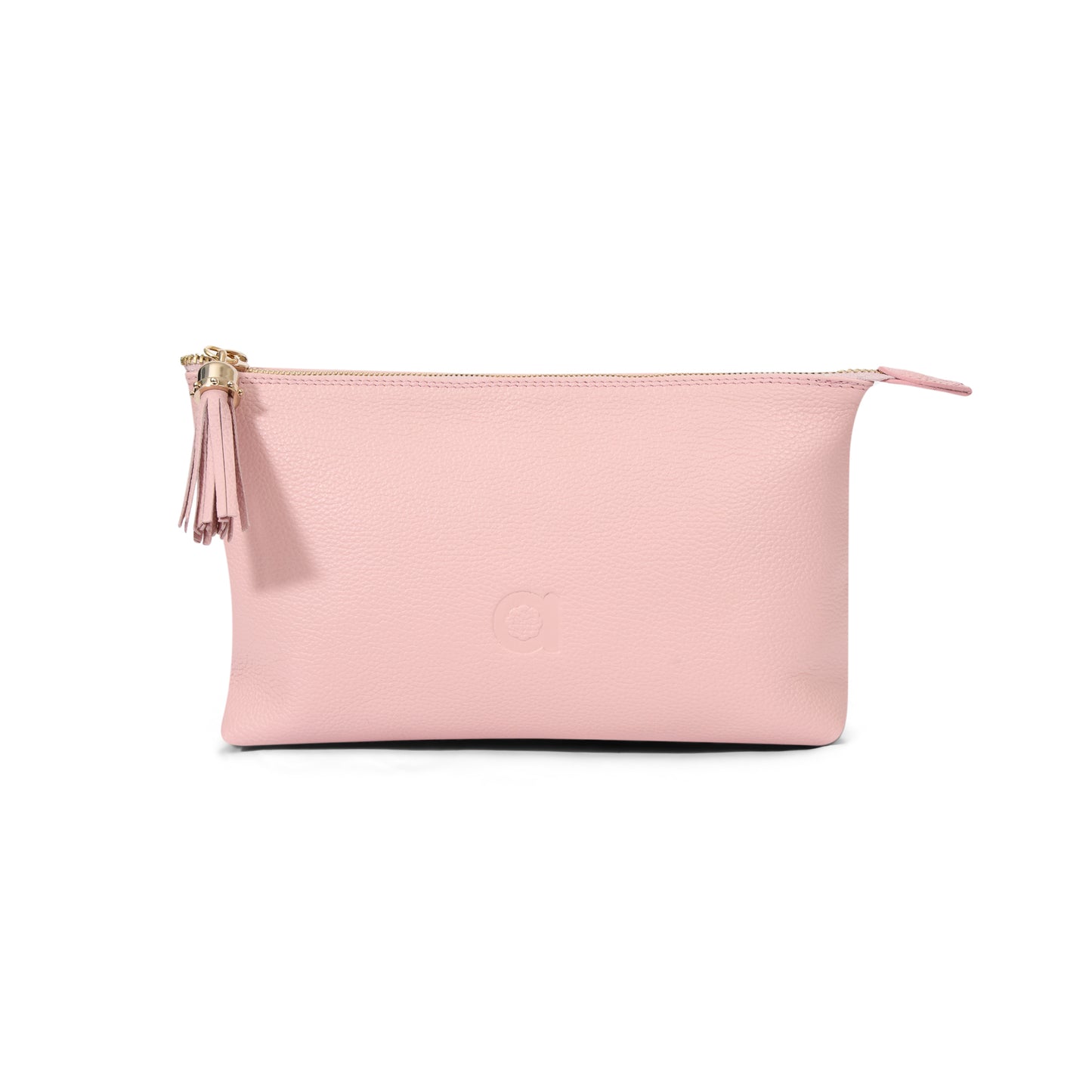 LARGE MAKEUP/CLUTCH - PALE PINK