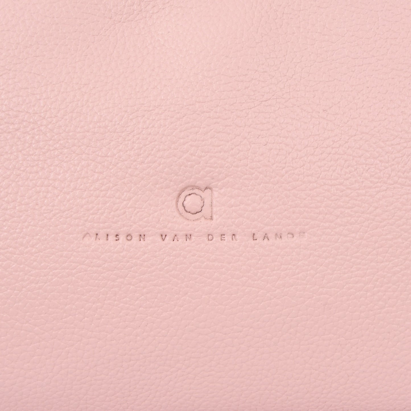 LARGE MAKEUP/CLUTCH - PALE PINK