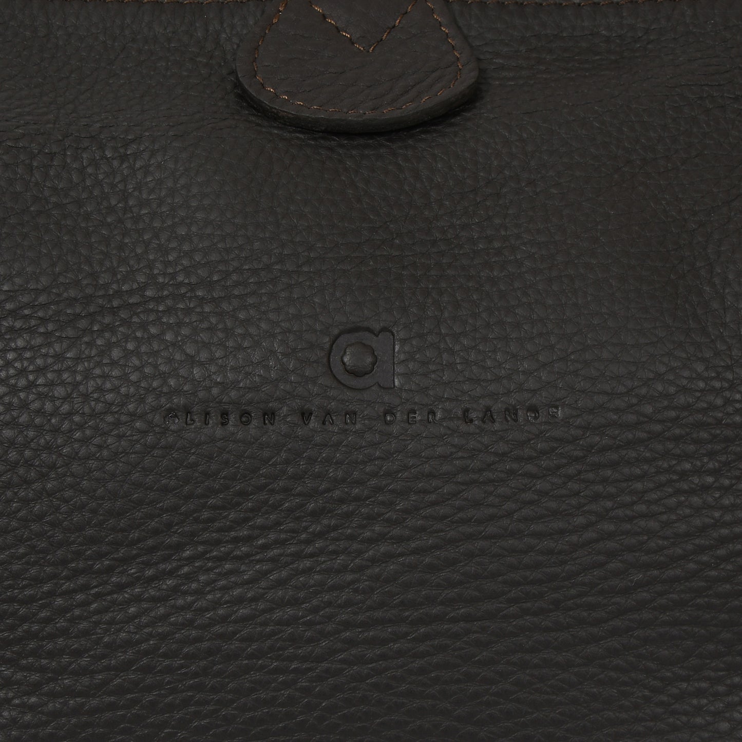 MENS WASHBAG - DARK BROWN