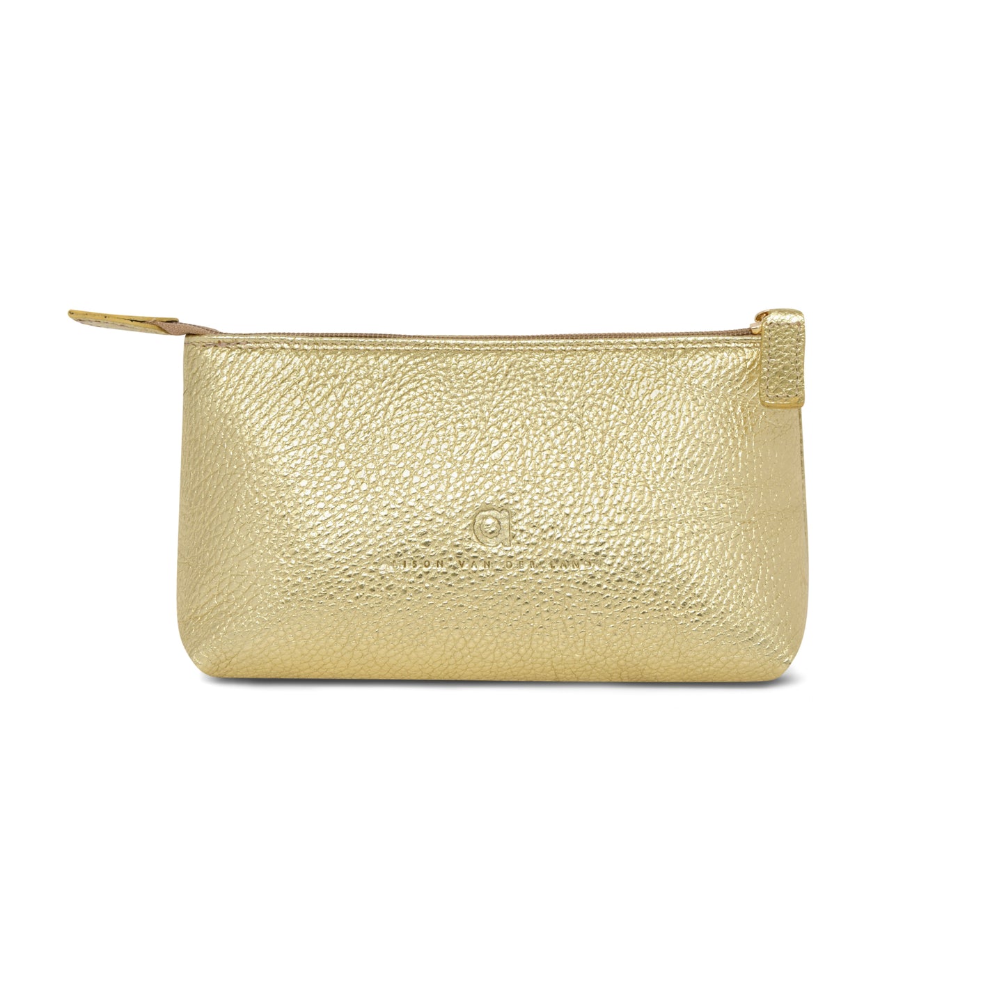 SMALL MAKEUP BAG - GOLD